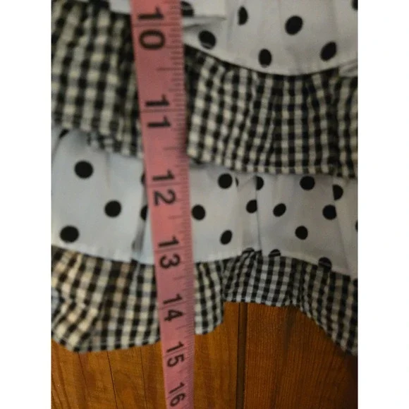 NWT - RARE EDITIONS Toddler Girls 24M 2 Piece Ruffle Tunic Legging Set B&W - Picture 7 of 8